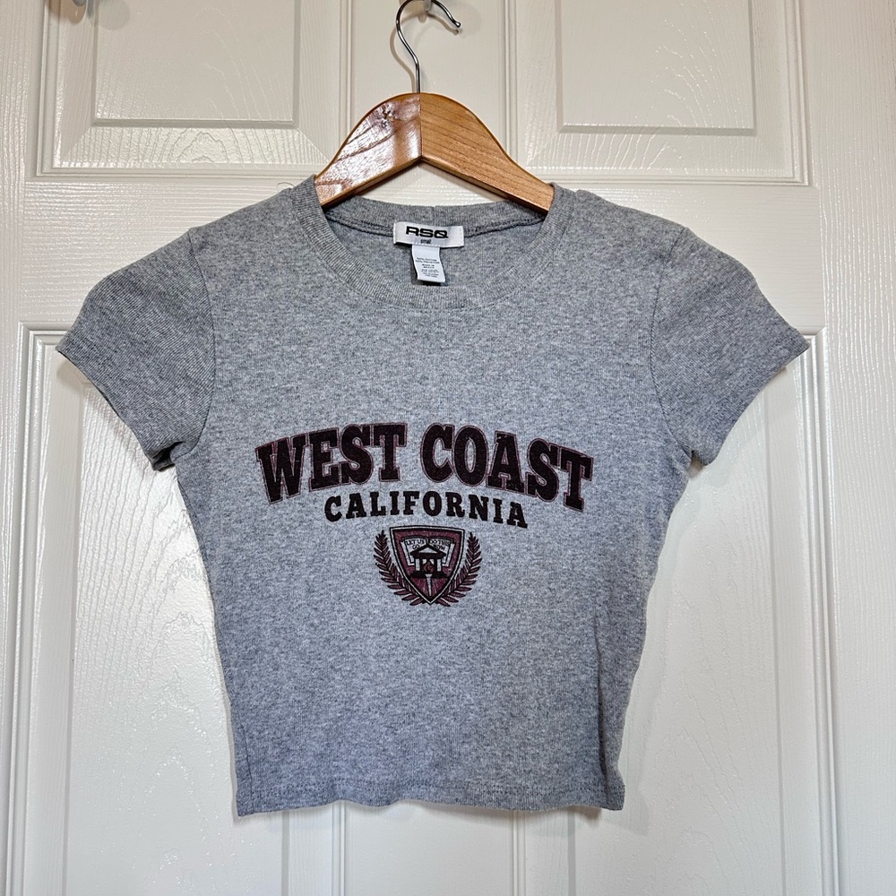 ASOS Gray West Coast California Women's Top